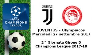 Champions League Juventus-Olympiacos 2017-09-27