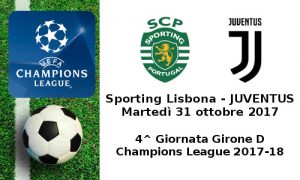 Champions League Sporting Lisbona-Juventus 2017-10-31