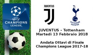 Champions League Juventus-Tottenham 2018-02-13