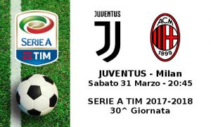 Juventus-Milan Serie A 2017-2018