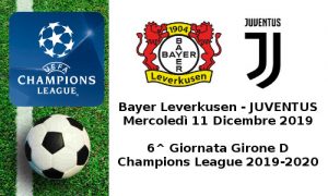 Bayer Leverkusen-Juventus UCL 2019-2020